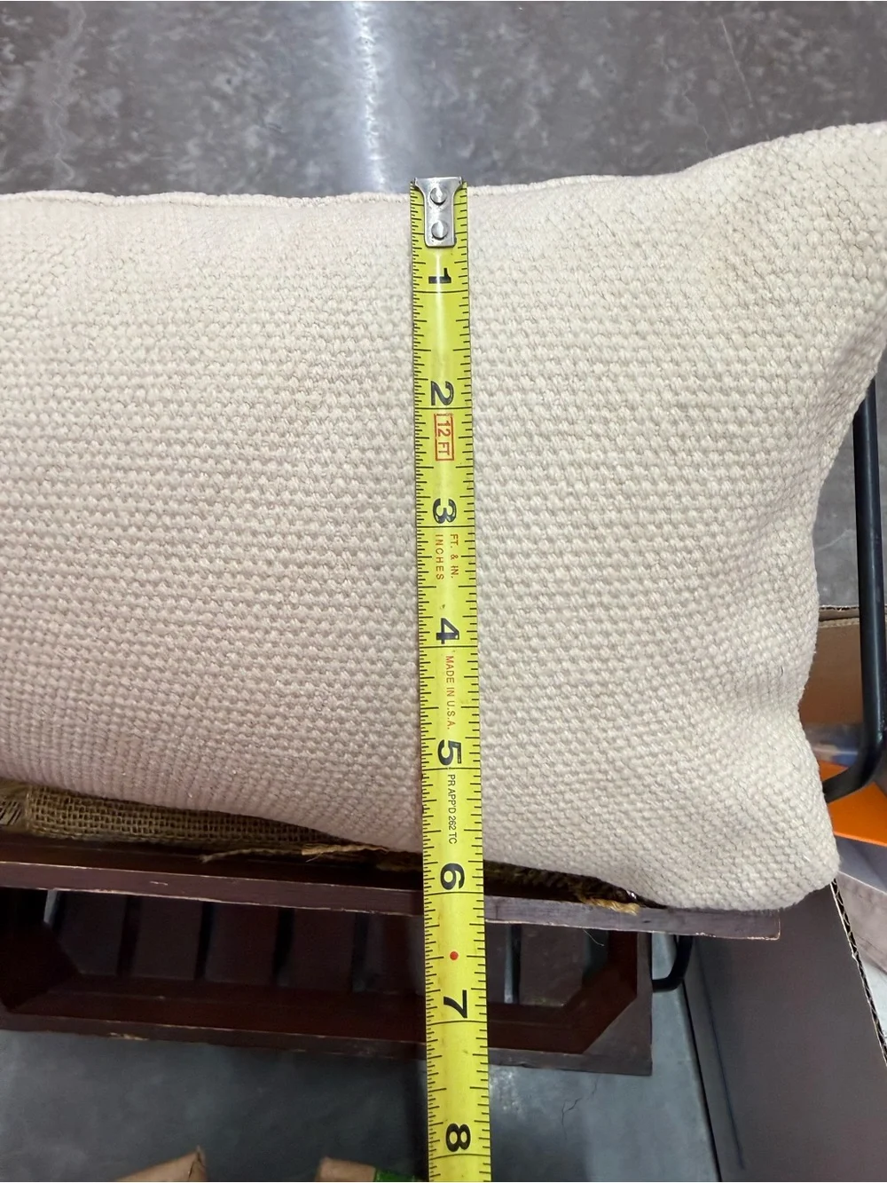 Throw pillow, today is a gift